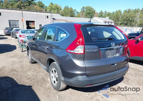 2013 Honda Cr-V Lx z USA, uszkodzony, nr VIN 2HKRM4H30DH662865